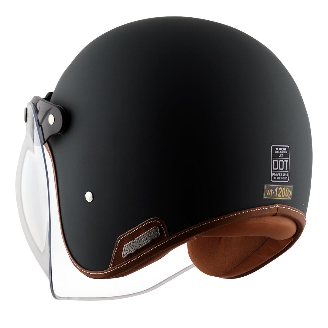 Axor Retro Jet Helmet - Moto Modz