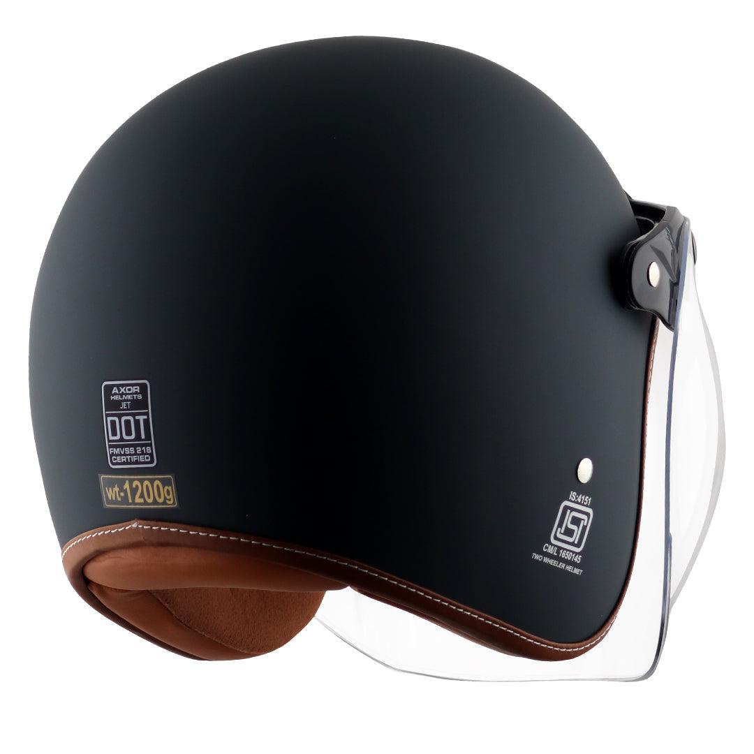 Axor Retro Jet Helmet - Moto Modz
