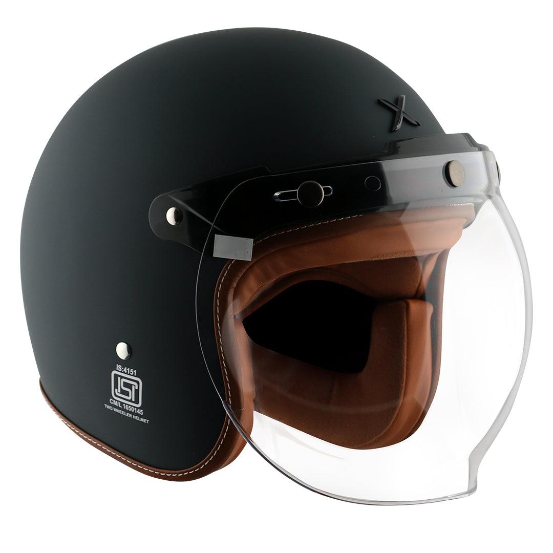 Axor Retro Jet Helmet - Moto Modz