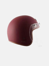 Axor Retro Jet Leather Dull Chestnut Red - Moto Modz