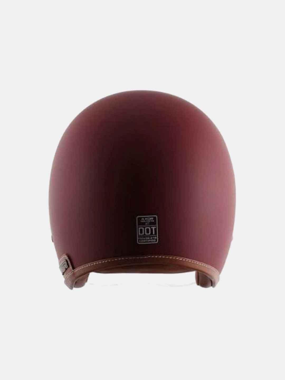 Axor Retro Jet Leather Dull Chestnut Red - Moto Modz
