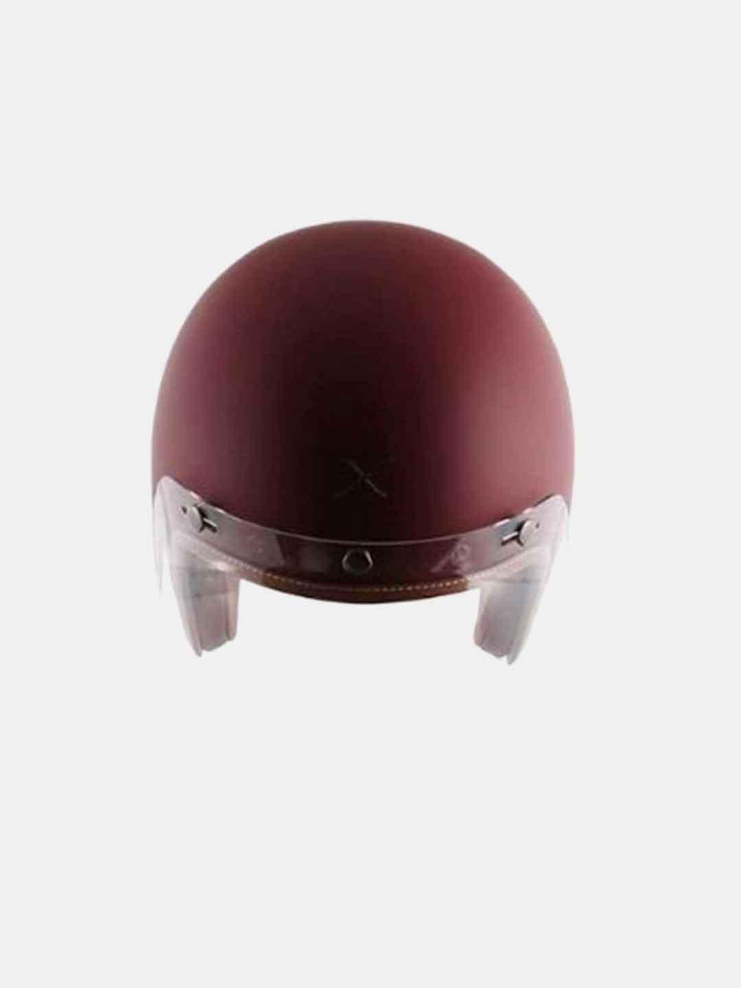 Axor Retro Jet Leather Dull Chestnut Red - Moto Modz