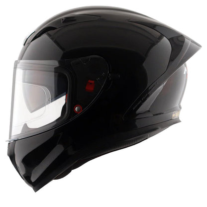 Axor Street Solid Black Helmet - Moto Modz