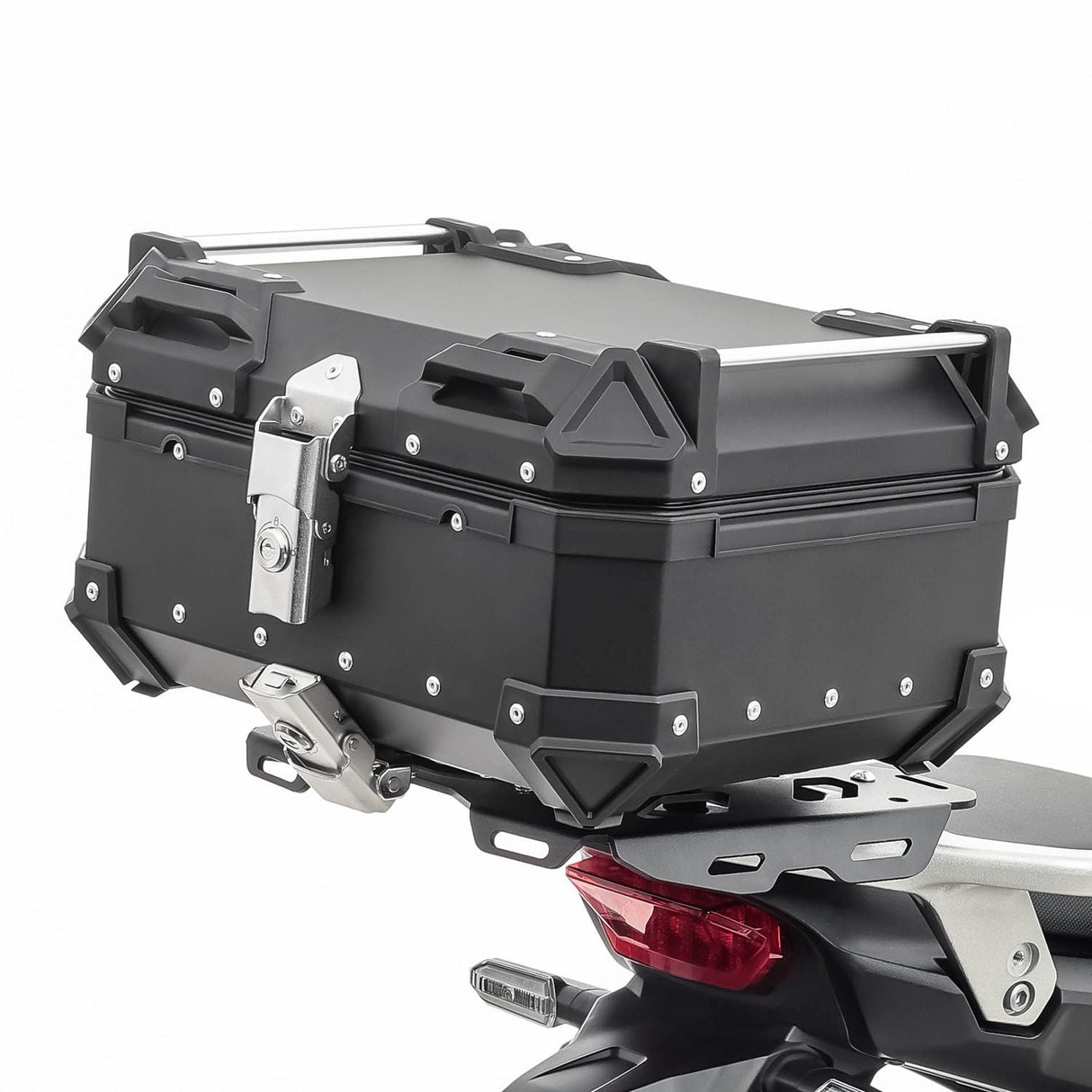 TAANC Urban Swift Top Box – Stealth Black | 22L Compact WP Motorcycle Storage Box for Daily Use