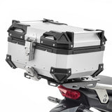 TAANC Urban Swift Top Box – Aero Silver | 22L Compact Motorcycle Storage Box for Daily Use
