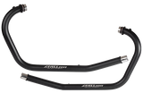 (Black) Free Flow Bend Pipe ( Header pipe ) For INTERCEPTOR / GT 650  - SILVER STALLION PERFORMANCE