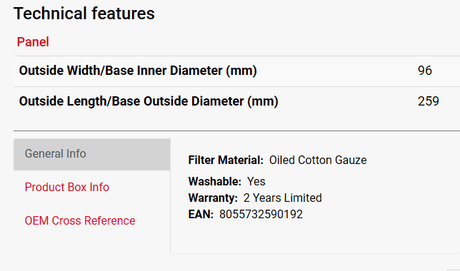 BMC air filter for Celerio /Alto K10 - Moto Modz