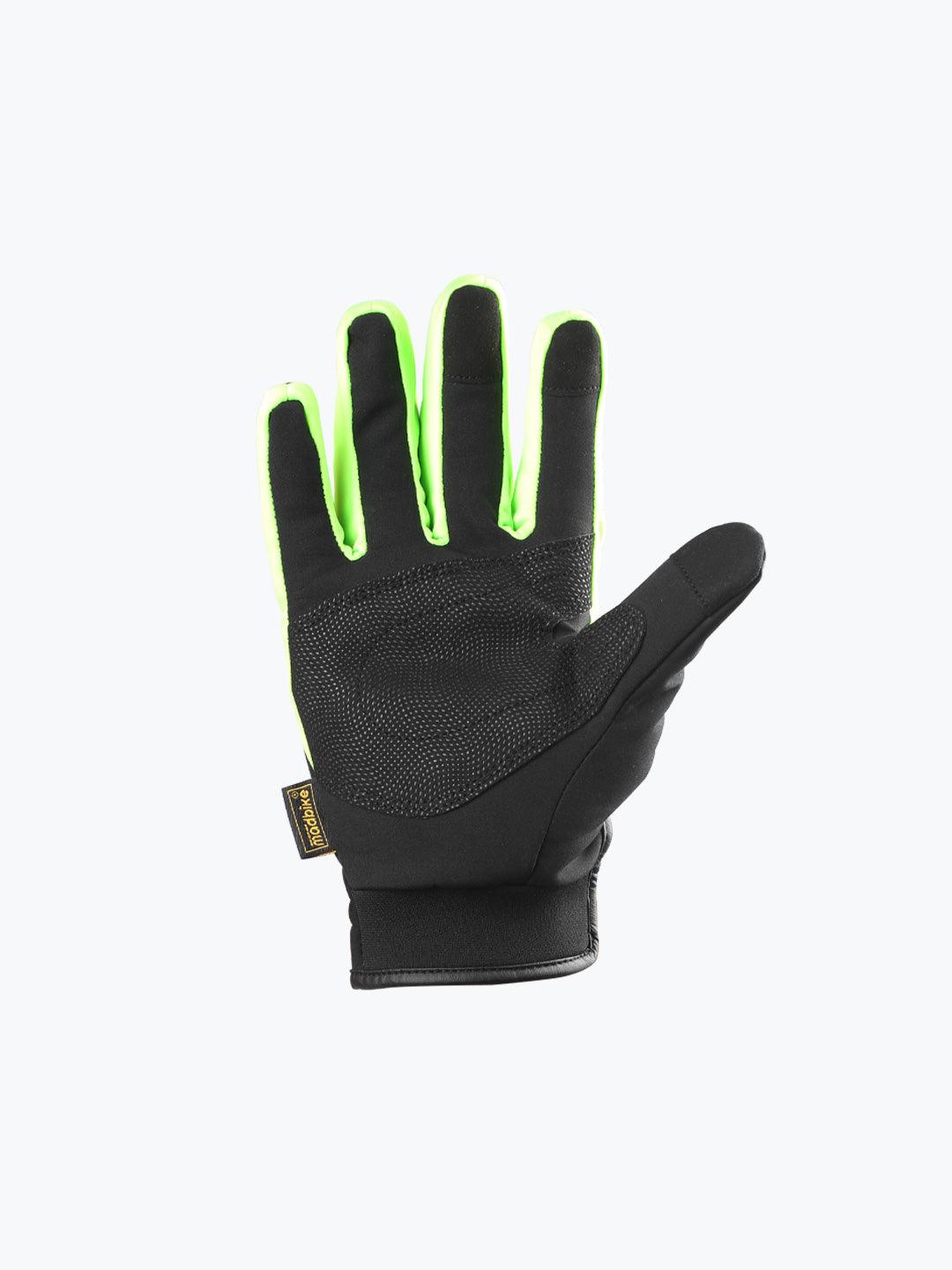 BSDDP City Gloves Touch Black & Green - Moto Modz