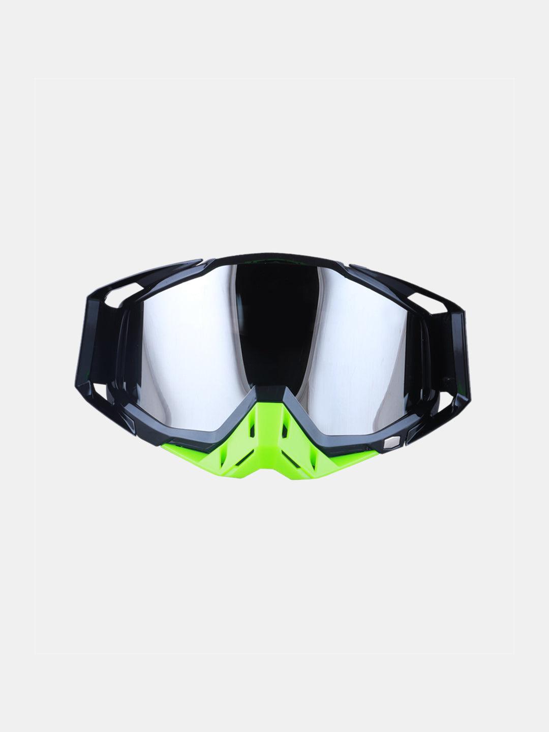 BSDDP Tinted Goggles -  F Green Black - Moto Modz