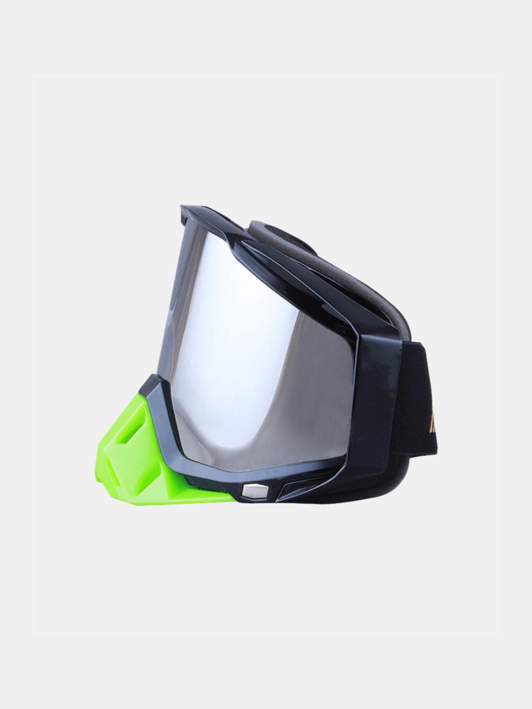 BSDDP Tinted Goggles -  F Green Black - Moto Modz