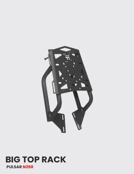 TOP RACK HEAVY FOR PULSAR N 250 BLACK MATT - SB 710 / HT EXHAUST