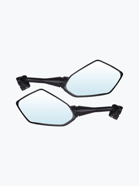 CBR 2 Side Line Indicator Mirror 1643 Black - Moto Modz