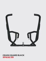 ADV CRASH GUARD WITH 4 METAL SLIDER BLACK FOR XPULSE 210 2025 / SB 1037-BLACK