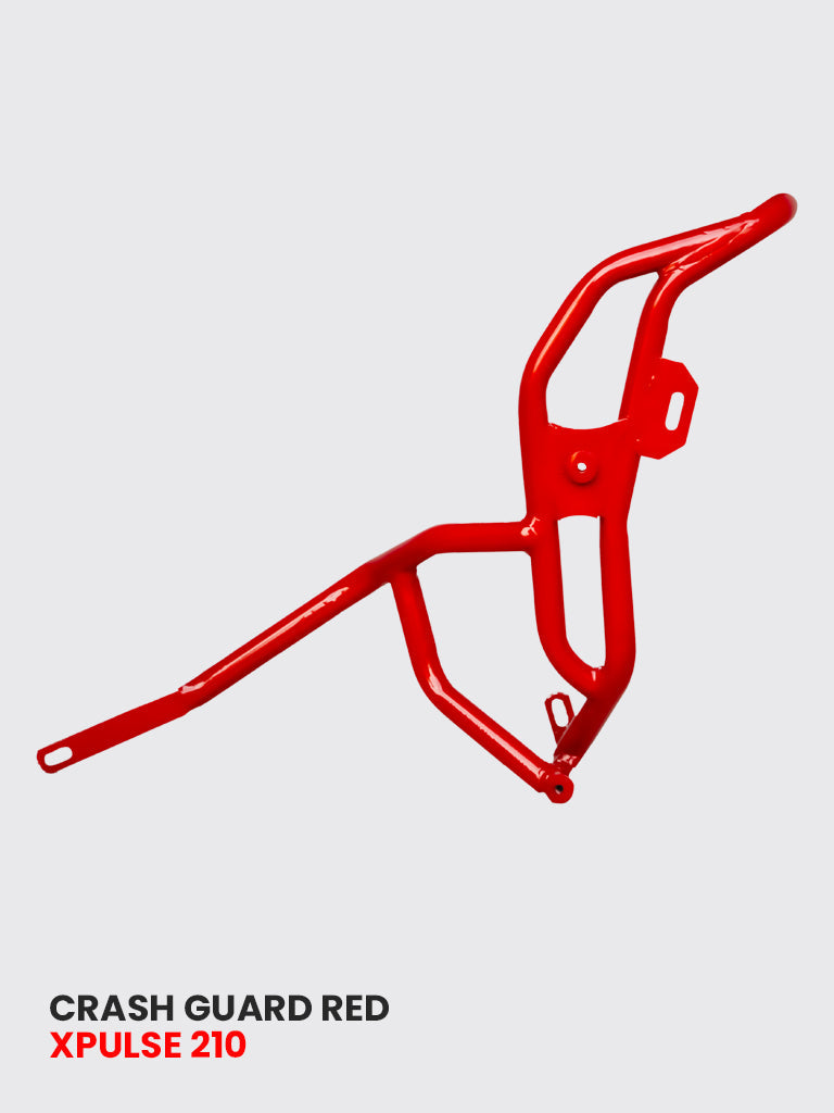 ADV CRASH GUARD WITH 4 METAL SLIDER RED FOR XPULSE 210 2025 / SB 1037 ...