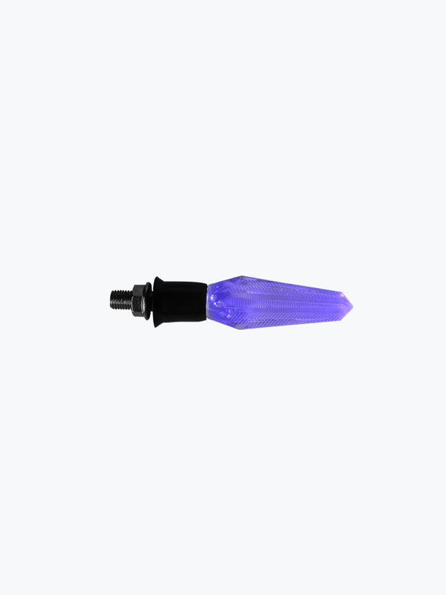 Crystal LED Indicator Blue - Moto Modz