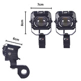 LGP FOG LAMP DK260 WITH WIRING HARNESS AND WIRED SWITCH FOR ALL BIKES | 18 MONTHS WARRANTY