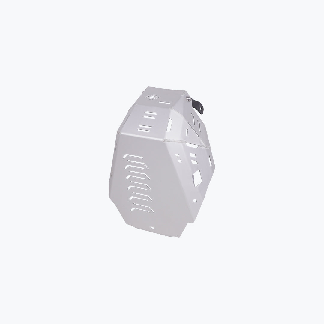Hero Xpulse 210 Vambrace Bash Plate Silver