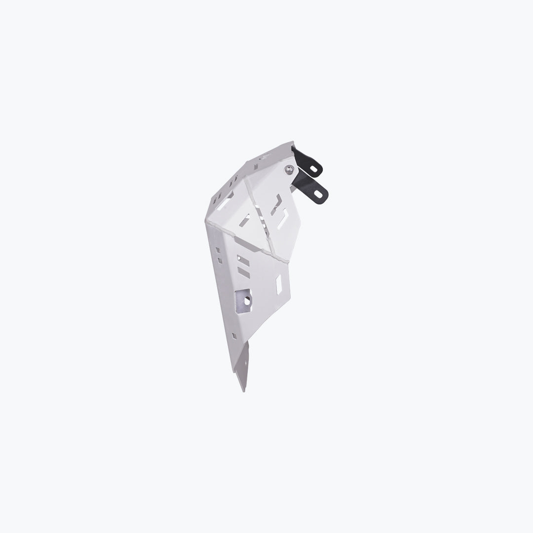 Hero Xpulse 210 Vambrace Bash Plate Silver
