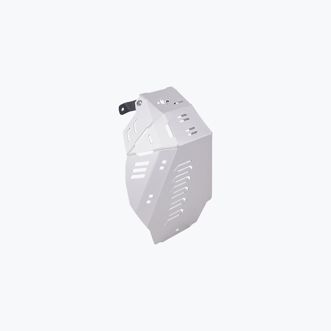 Hero Xpulse 210 Vambrace Bash Plate Silver