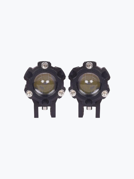 Foglight Pair Yellow White Economy 2.0 - Moto Modz