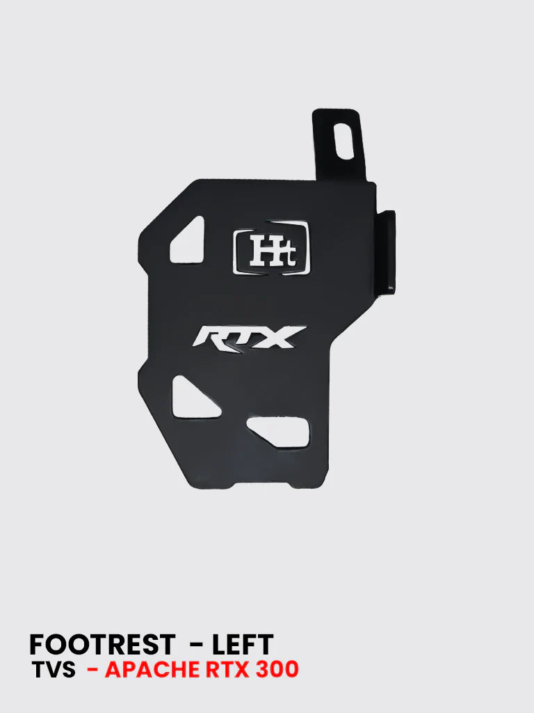 APACHE RTX 300  FOOT REST / FTR 755 - HT EXHAUST ( BOTH SIDE )