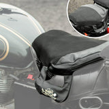 GRAND PITSTOP Motorcycle Air Seat Cushion with Air Filling Pump, Inflatable Bubble Air Pads with Breathable Mesh Cover & Non-Skid Bottom Compatible for Cruiser Motorcycle - Moto Modz