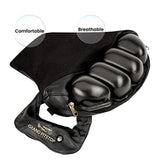 GRAND PITSTOP Motorcycle Air Seat Cushion with Air Filling Pump, Inflatable Bubble Air Pads with Breathable Mesh Cover & Non-Skid Bottom Compatible for Cruiser Motorcycle - Moto Modz