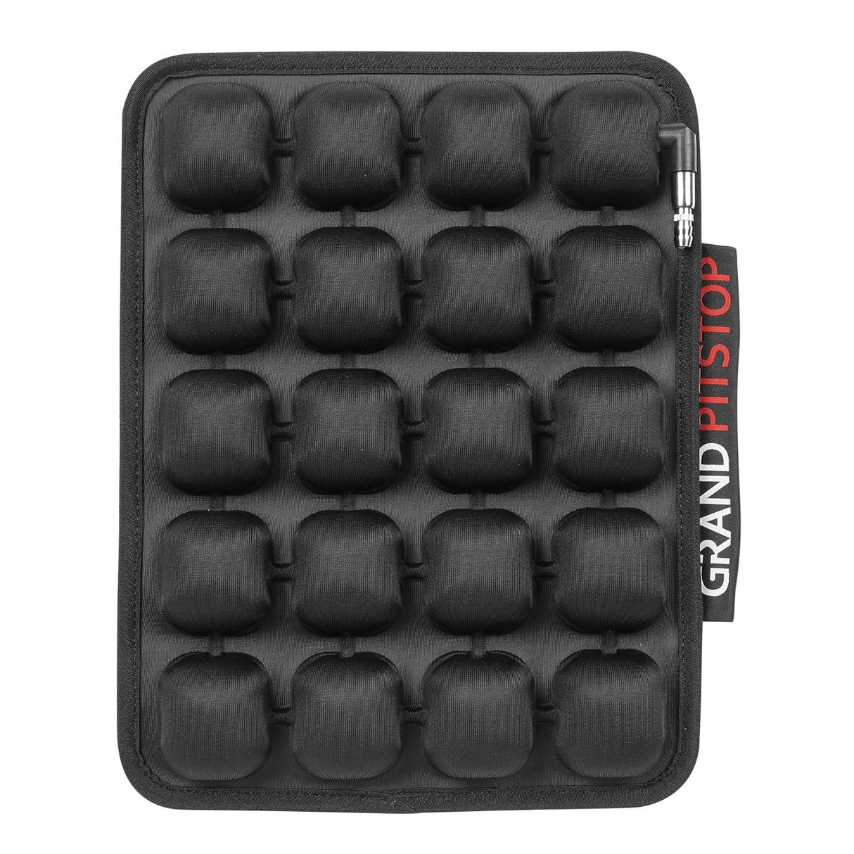 GRAND PITSTOP Motorcycle Air Seat Cushion with Air Filling Pump, Inflatable Bubble Air Pads with Breathable Mesh Cover & Non-Skid Bottom Compatible for Cruiser Motorcycle - Moto Modz