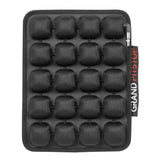 GRAND PITSTOP Motorcycle Air Seat Cushion with Air Filling Pump, Inflatable Bubble Air Pads with Breathable Mesh Cover & Non-Skid Bottom Compatible for Cruiser Motorcycle - Moto Modz