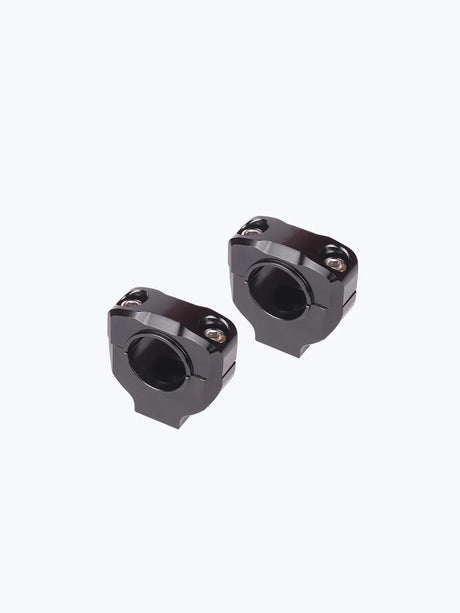 Handle Riser Bevel Edge Round Black - Moto Modz