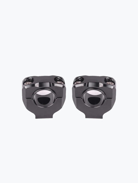 Handle Riser Bevel Edge Round Black - Moto Modz