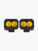 HJG 2 LED Square Fog Light - Moto Modz