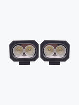 HJG 2 LED Square Fog Light - Moto Modz