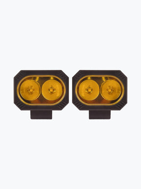 HJG 2 LED Square Fog Light - Moto Modz