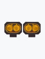 HJG 2 LED Square Fog Light - Moto Modz