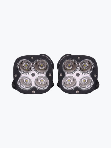 HJG 4 LED Pair Dimmerstat Auxilary Light - Moto Modz