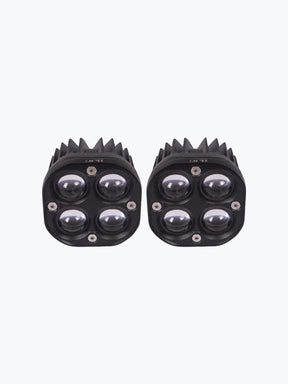 HJG 4 LED Quad Lens Fog Light - Moto Modz