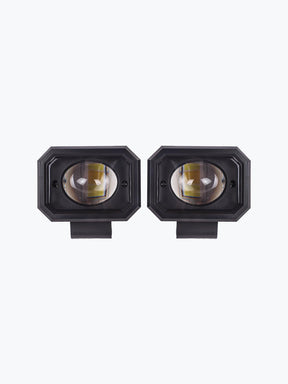 HJG AI CAM Square 3D Fog Light - Moto Modz