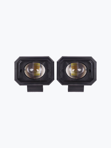 HJG AI CAM Square 3D Fog Light - Moto Modz