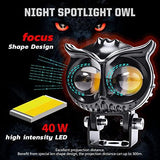 HJG OWL SHAPED LED FOG LIGHT (PACK OF 2) - Moto Modz