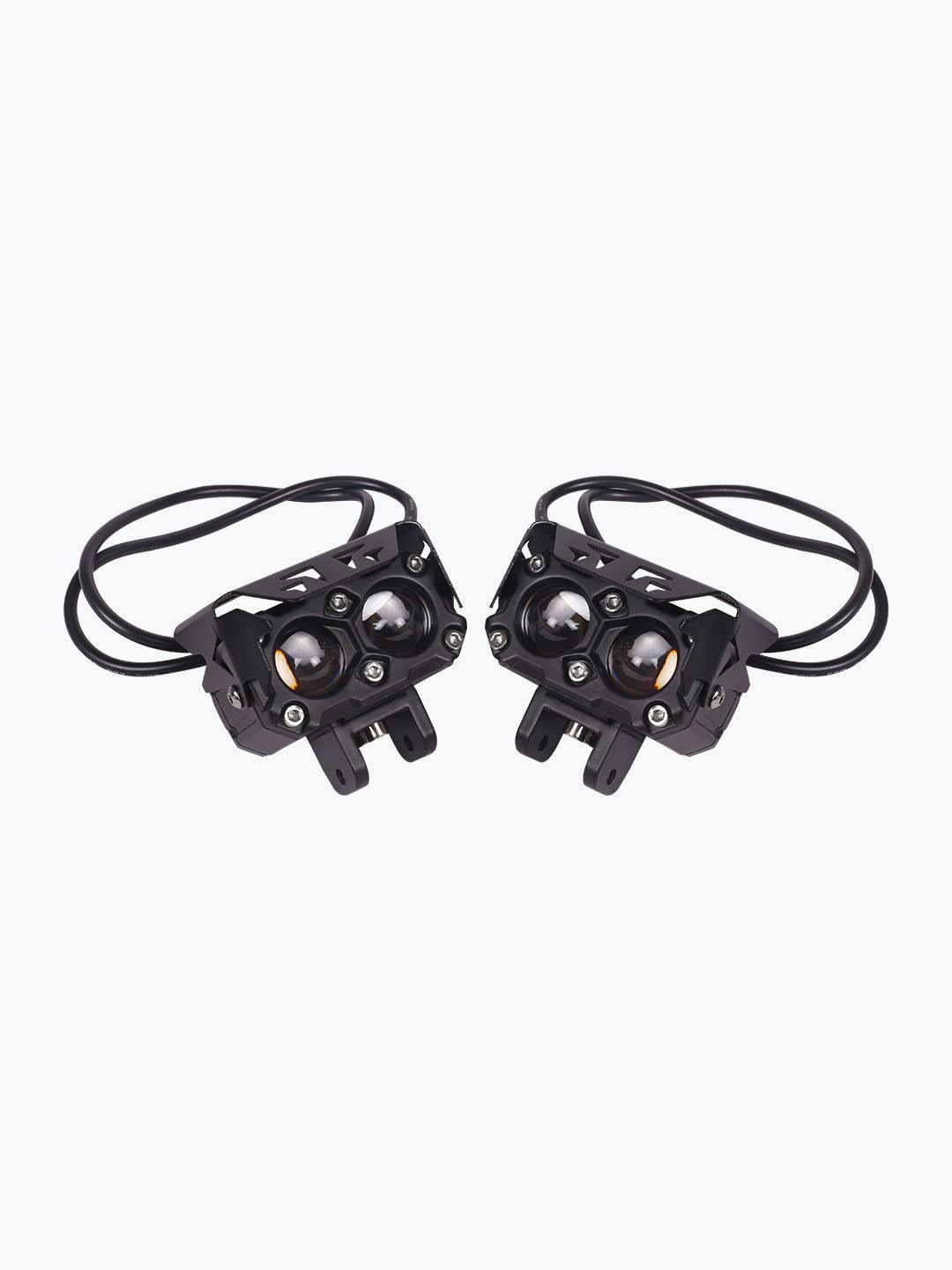 HJG Robotic 2 LED Fog Light - Moto Modz