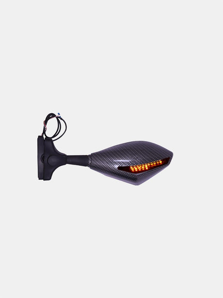 Indicator Mirror Carbon 1 Side - Moto Modz