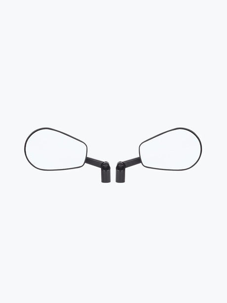Inverted Alloy CNC Carbon Fiber Curve Mirror - Moto Modz