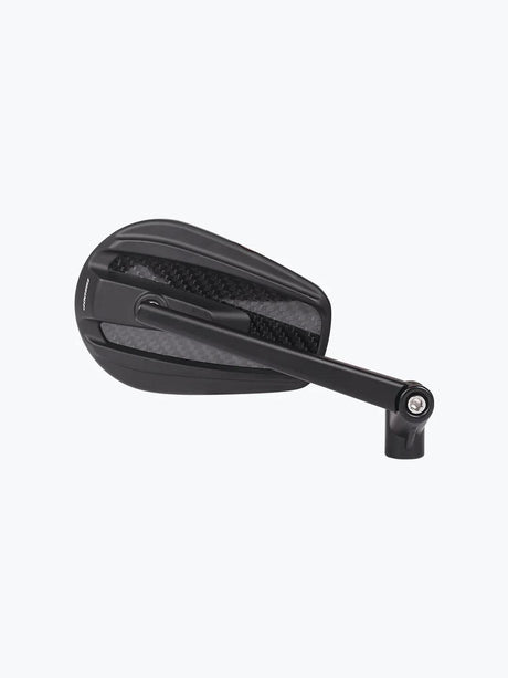 Inverted Alloy CNC Carbon Fiber Curve Mirror - Moto Modz
