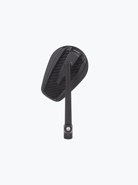 Inverted Alloy CNC Carbon Fiber Curve Mirror - Moto Modz