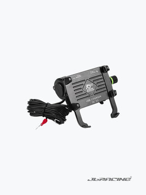 JB Racing M6 S Mobile Holder With USB Charger - Moto Modz