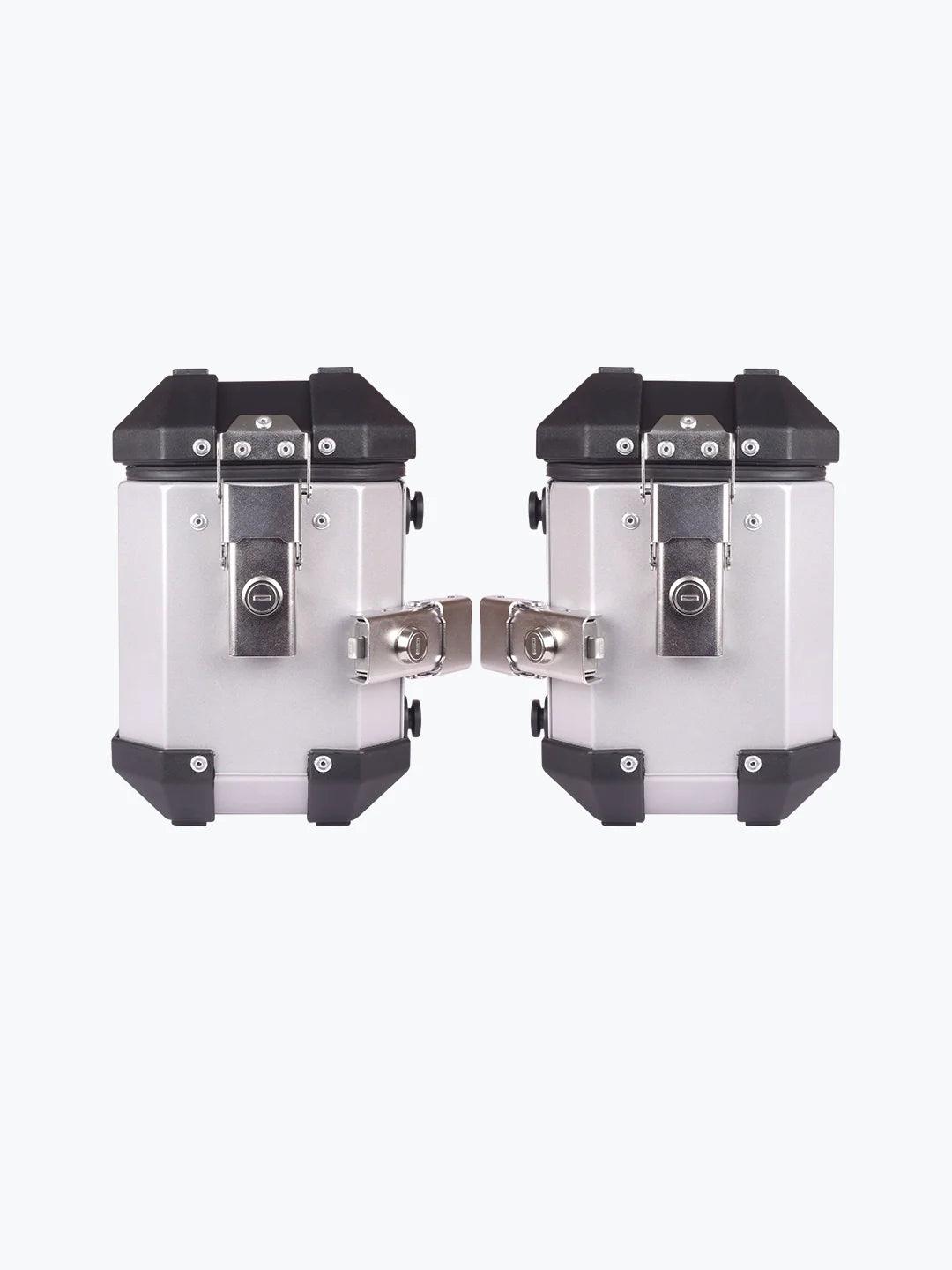 Jb Racing Side Box X7 15L Set Of 2 Plain - Moto Modz