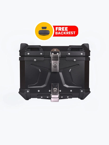 Jb Racing Top Case Galaxy X 45L Premium With Back Rest Pad - Moto Modz