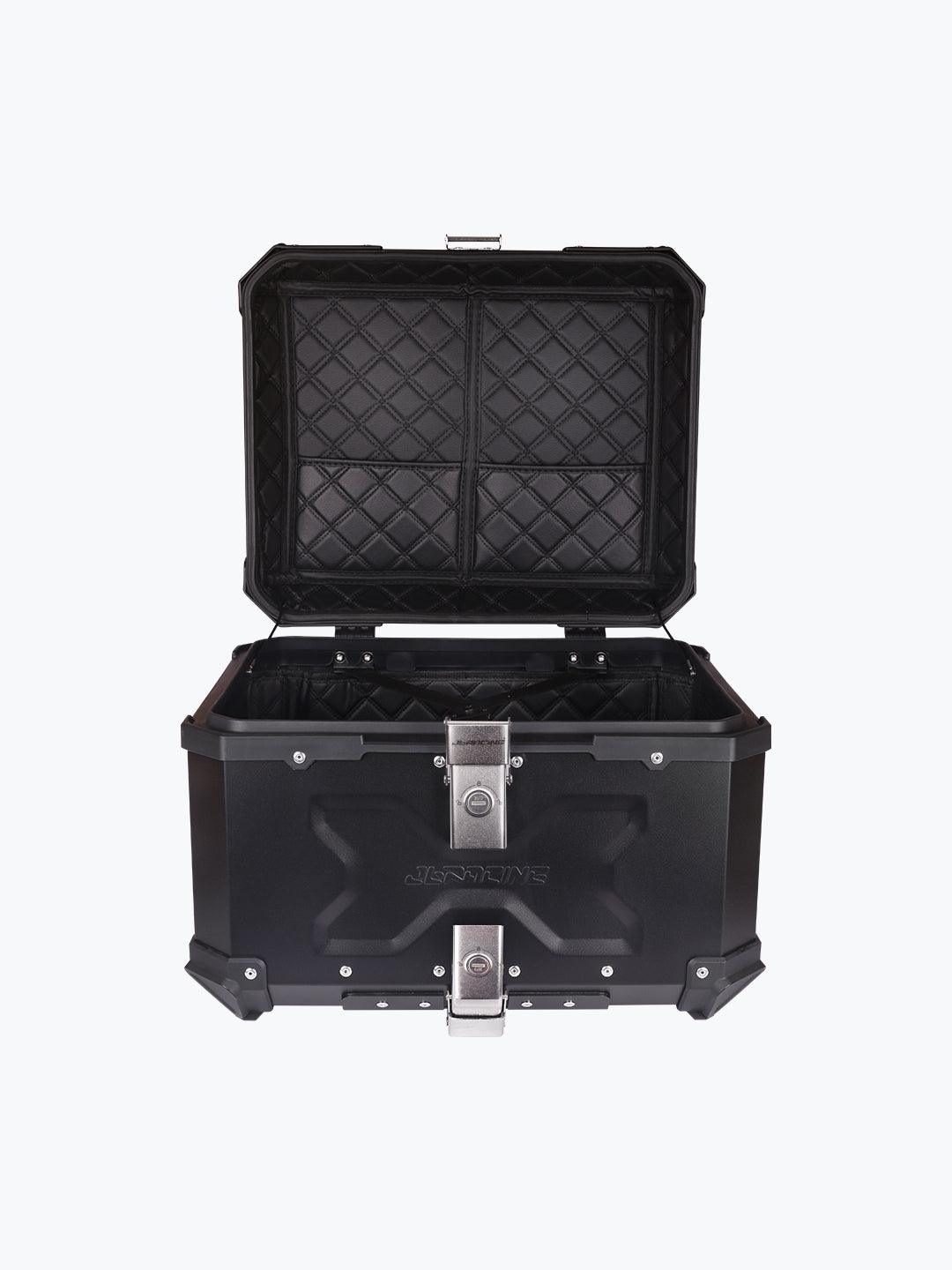 Jb Racing Top Case X 55L Premium With Back Rest Pad - Moto Modz