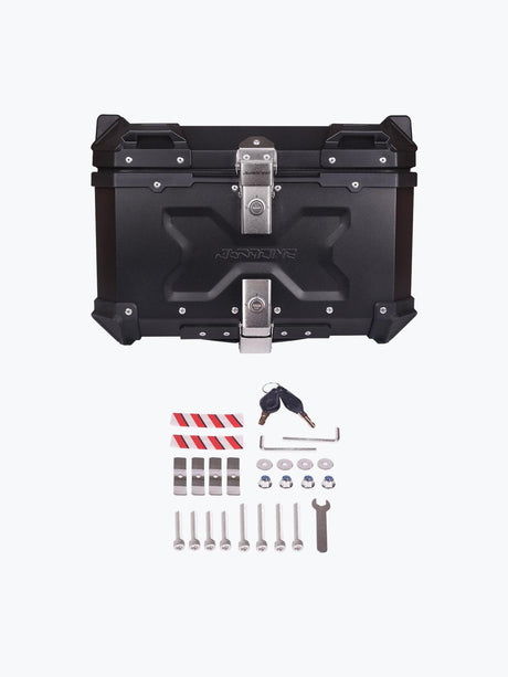 Jb Racing Top Case X 55L Premium With Back Rest Pad - Moto Modz